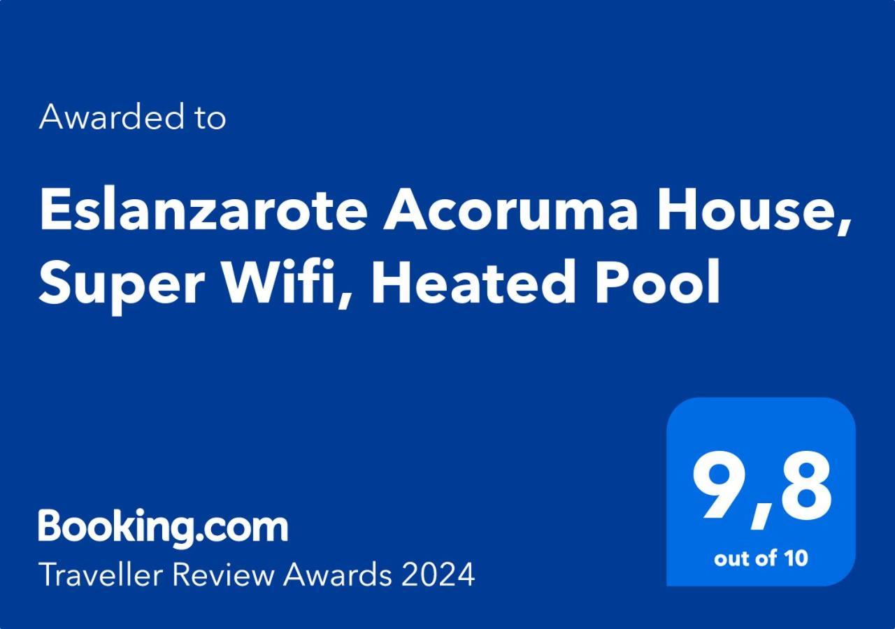 Eslanzarote Acoruma House, Super Wifi, Heated Pool Güime Buitenkant foto
